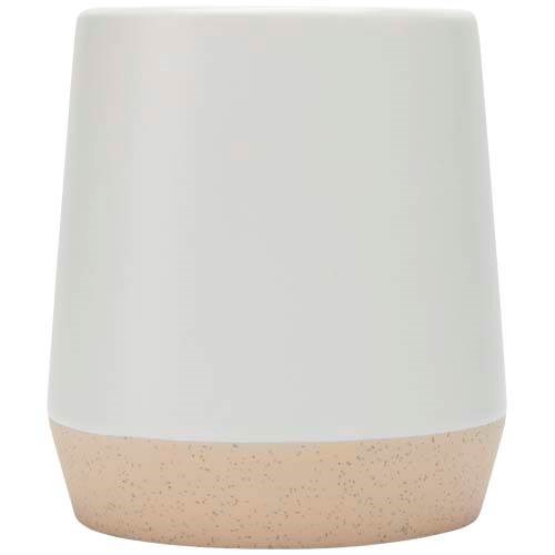 Obrázky: Keram. hrnček 300 ml matný povrch biela/neglazov., Obrázok 4