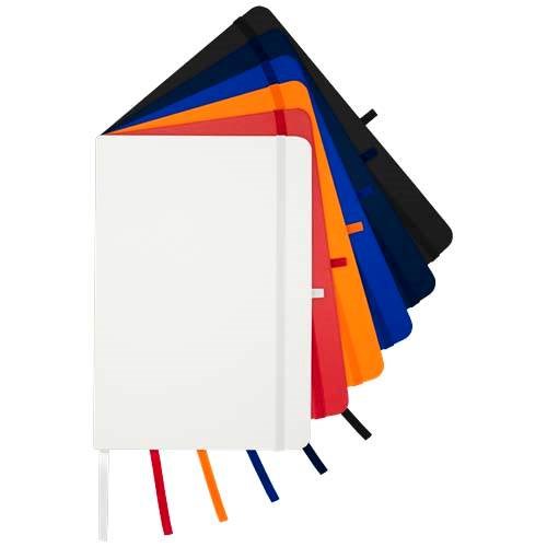 Obrázky: Recykl. zápisník A5 s pevnou obálkou, oranžová, Obrázok 7