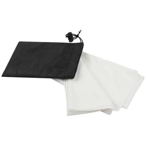 Obrázky: RPET šport.uterák 30×80cm v netk. obale, biela