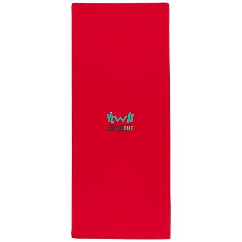 Obrázky: RPET šport.uterák 30×80cm v netk. obale, červená, Obrázok 6