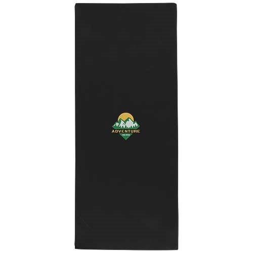 Obrázky: RPET šport.uterák 30×80cm v netk. obale, čierna, Obrázok 5