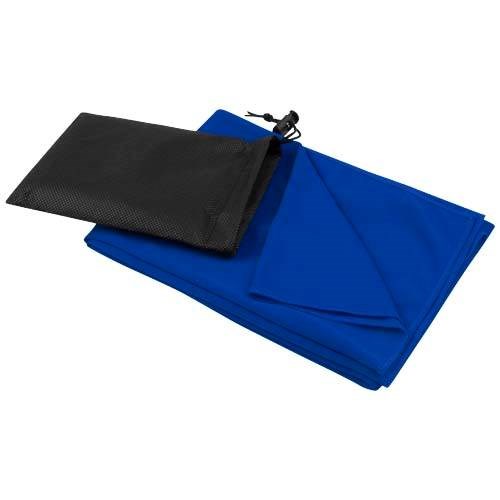 Obrázky: RPET šport.uterák 50×100cm v netk. obale, k.modrá