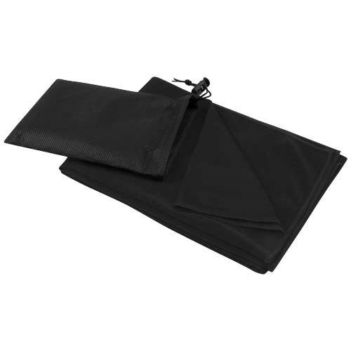 Obrázky: RPET šport.uterák 50×100cm v netk. obale, čierna