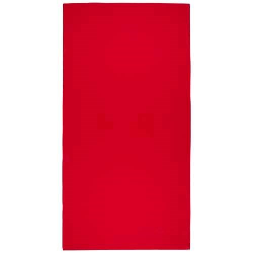 Obrázky: RPET šport.uterák 70×140cm v netk. obale, červená, Obrázok 2