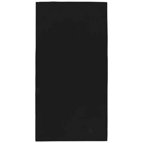 Obrázky: RPET šport.uterák 70×140cm v netk. obale, čierna, Obrázok 2