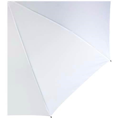 Obrázky: Manuálny dáždnik rPET 120cm, biela, Obrázok 2