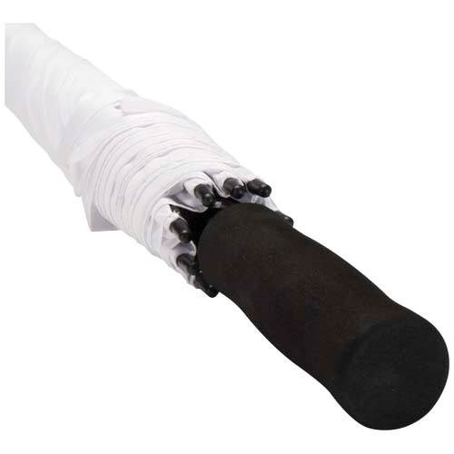 Obrázky: Manuálny dáždnik rPET 120cm, biela, Obrázok 3