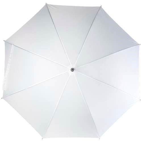 Obrázky: Manuálny dáždnik rPET 120cm, biela, Obrázok 5