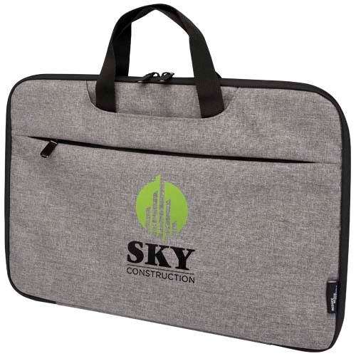 Obrázky: Recykl. obal na notebook 2 v 1, svetlošedý, Obrázok 6