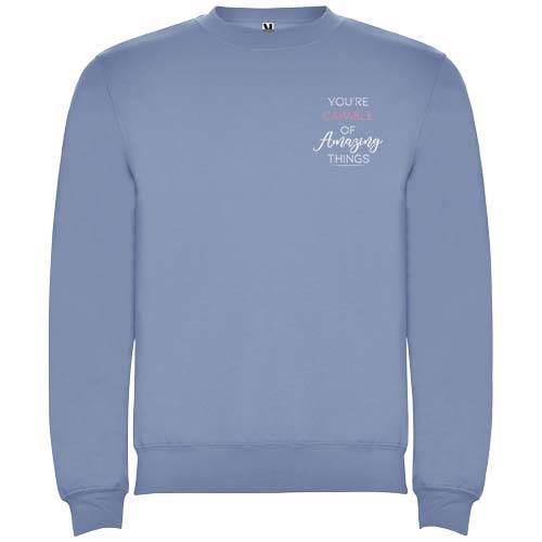 Obrázky: Unisex mikina Clasica 280, dym.modrá XL, Obrázok 5