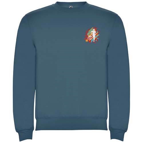 Obrázky: Unisex mikina Clasica 280, búrková modrá XXXL, Obrázok 5