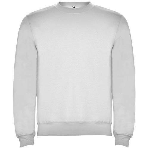 Obrázky: Unisex mikina Clasica 280, bielo-šedý melír L