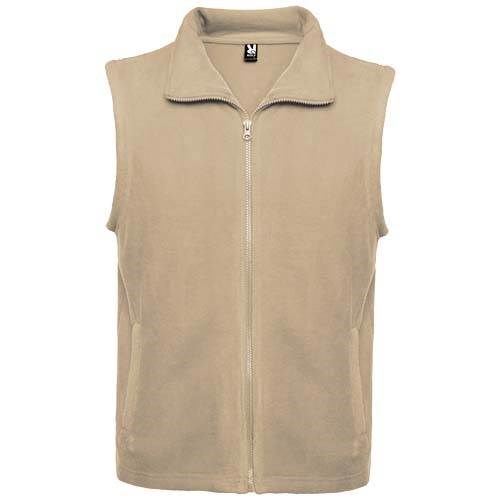 Obrázky: Bellagio 300, unisex flís. vesta piesková XXXL