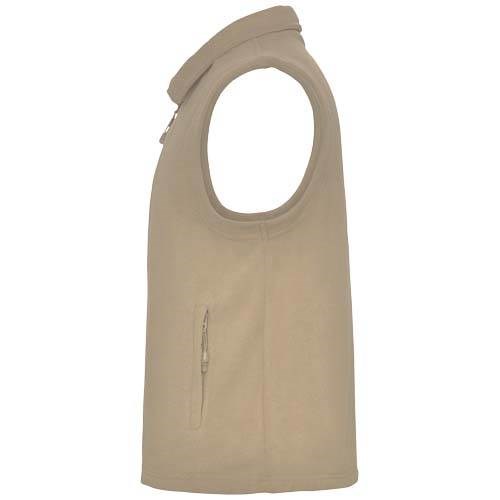 Obrázky: Bellagio 300, unisex flís. vesta piesková XXXL, Obrázok 3