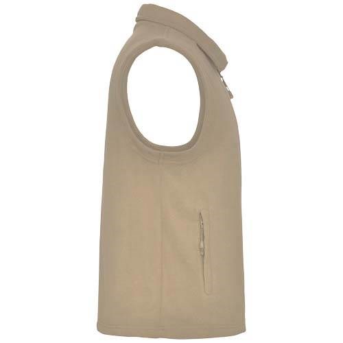Obrázky: Bellagio 300, unisex flís. vesta piesková XXXL, Obrázok 4