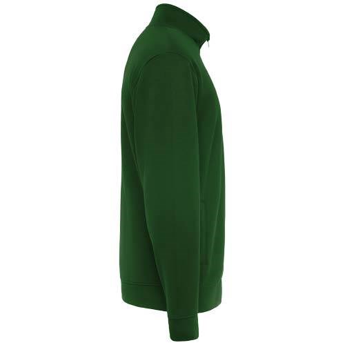 Obrázky: zelená unisex mikina na zips Ulan 280, M, Obrázok 4