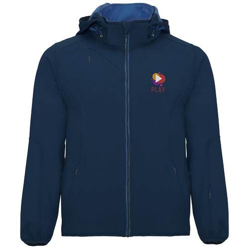 Obrázky: Nám.modrá unisex softshellová bunda Siberia M, Obrázok 19