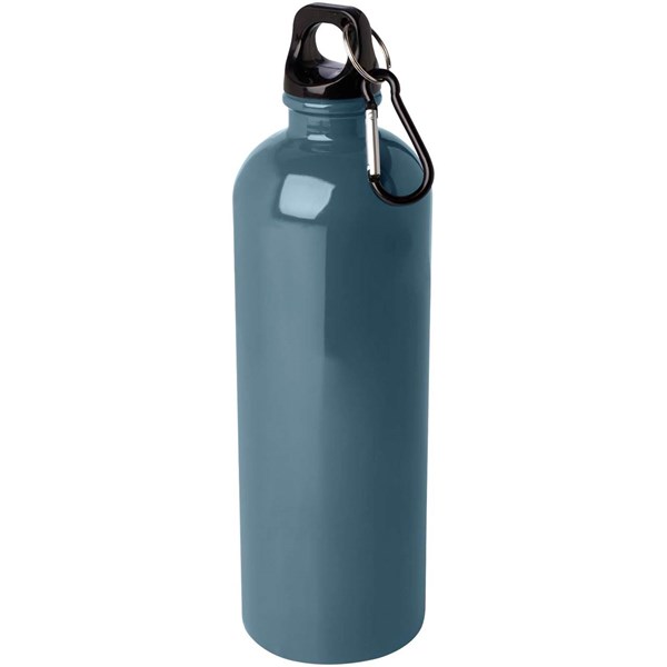 Obrázky: Nerezová  fľaša 750ml s karabínou, nám. modrá