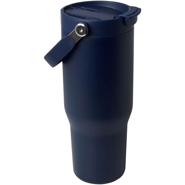 Obrázky: Izolovaný nerezový hrnček 900ml, nám. modrá