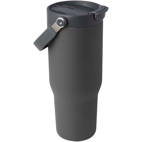Obrázky: Izolovaný nerezový hrnček 900ml, šedá