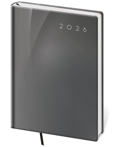Obrázky: COLOR 2026, týždenný diár A5 šedý