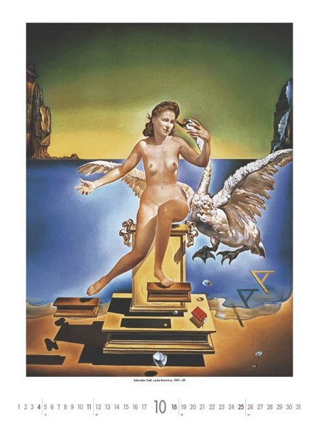 Obrázky: SALVADOR DALÍ, nástenný kalendár 420x560 mm, Obrázok 3