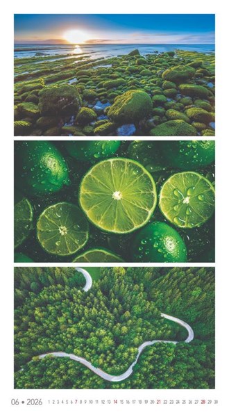 Obrázky: COLORS OF NATURE, nástenný kalendár 420x420 mm, Obrázok 10