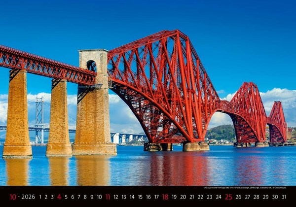 Obrázky: BRIDGES, nástenný kalendár 450x315 mm, Obrázok 11