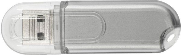 Obrázky: Infotech mini USB flash disk strieborný 64GB, Obrázok 2