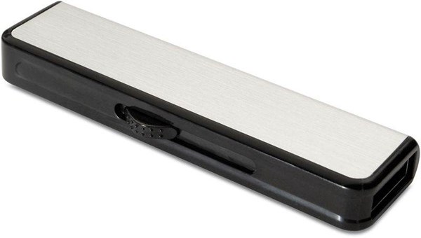 Obrázky: USB kľúč 1 GB, matná strieborná, Obrázok 2
