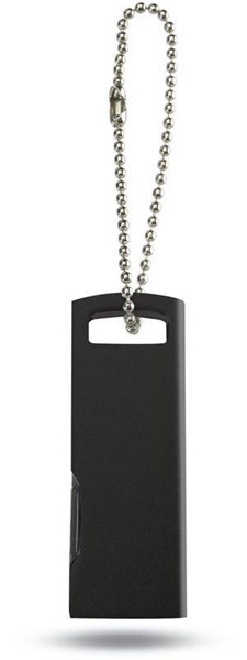 Obrázky: USB kľúč 1 GB,  čierna, Obrázok 2