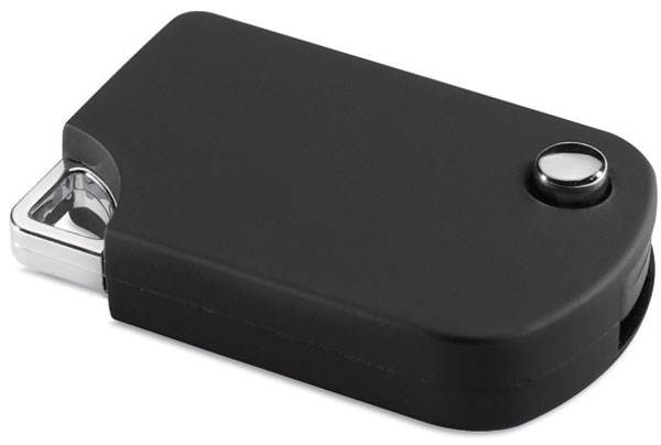 Obrázky: Popmemo čierny vysúvací USB flash disk 64 GB