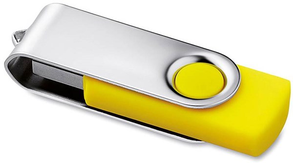 Obrázky: Twister Techmate 3.0 žlto-strieb. USB disk 1GB, Obrázok 2