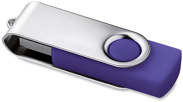 Obrázky: Twister Techmate 3.0 fialovo-strieb. USB disk 4GB, Obrázok 2