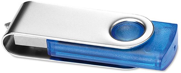 Obrázky: Twister Transtech 3.0 modro-strieb. USB disk 64GB