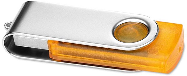 Obrázky: Twister Transtech 3.0 oranžovo-str.USB disk 32GB, Obrázok 2