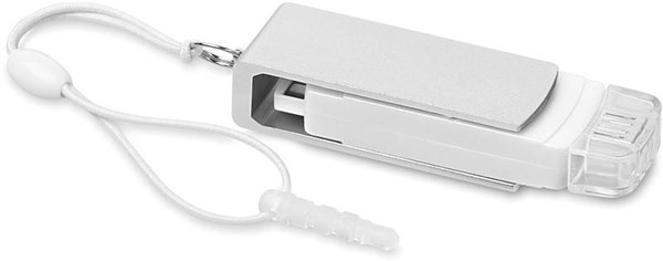 Obrázky: OTG Flash USB flash disk 2 GB s micro USB, biely, Obrázok 2