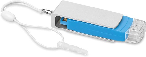 Obrázky: OTG Flash USB flash disk 8 GB s micro USB,tyrkys., Obrázok 2