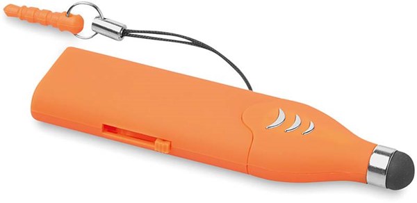 Obrázky: OTG Touch USB flash disk 16 GB so stylusom,oranž., Obrázok 2