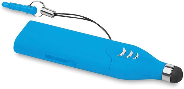 Obrázky: OTG Touch USB flash disk 64 GB so stylusom,tyrkys.