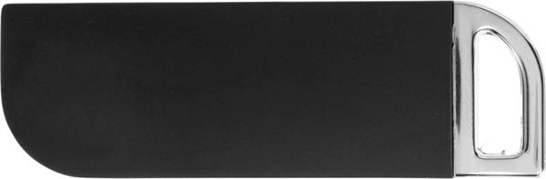 Obrázky: Čierny otočný USB flash disk, úchyt na kľúče, 4GB, Obrázok 5