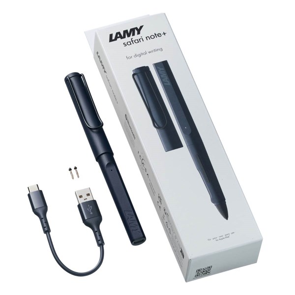 Obrázky: LAMY Safari note+ steel black stylus, Obrázok 4