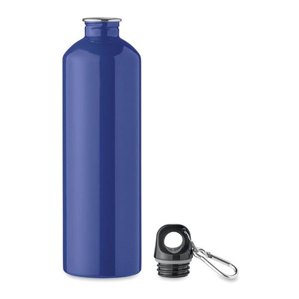 Obrázky: Jednostenná nerezová fľaša 750 ml, modrá, Obrázok 6