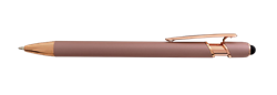 Obrázky: Ružové hliník. gul. pero NOTY SOFT LUX stylus