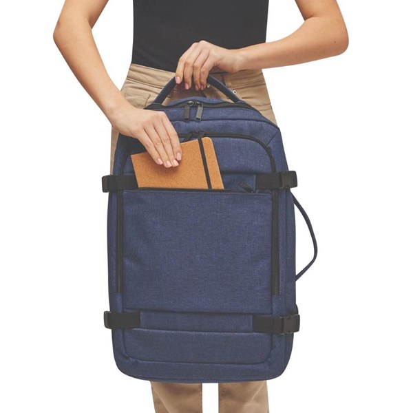 Obrázky: Veľký ruksak,oddiel na odev,polstrov.chrbát,modrý, Obrázok 14