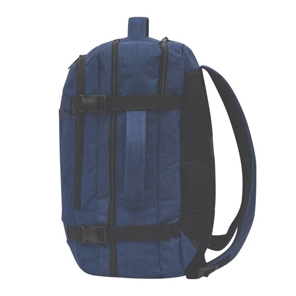 Obrázky: Veľký ruksak,oddiel na odev,polstrov.chrbát,modrý, Obrázok 4