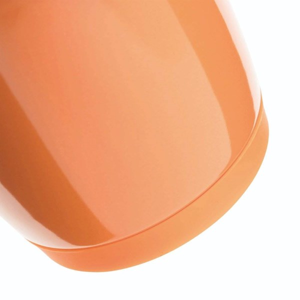 Obrázky: Oranžový keramický hrnček 350ml s viečom, Obrázok 7