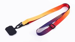 Obrázky: Dlhá crossbody šnúrka 20mm na mobil s karabínou