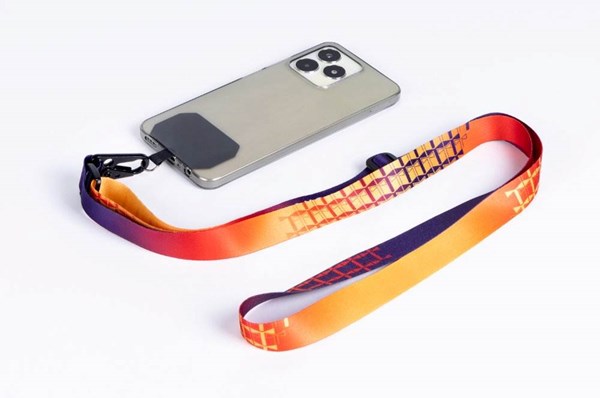 Obrázky: Dlhá crossbody šnúrka 20mm na mobil s karabínou, Obrázok 2