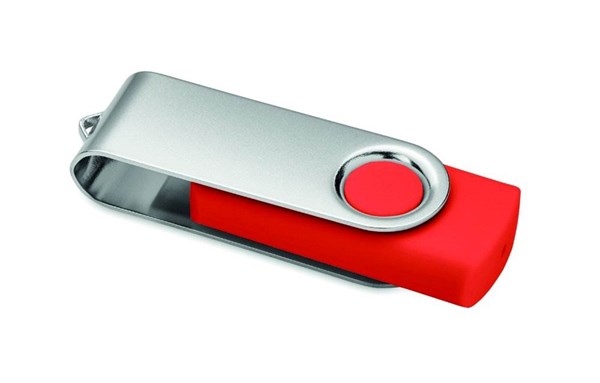 Obrázky: USB flash disk Twister 3.0, typ-C 16GB červený, Obrázok 2